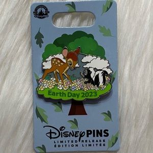 Bambi and Flower Limited Release Pin